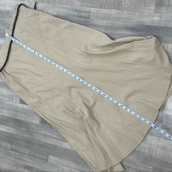 Cato Tan Skirt with belt medium - Picture 6 of 8